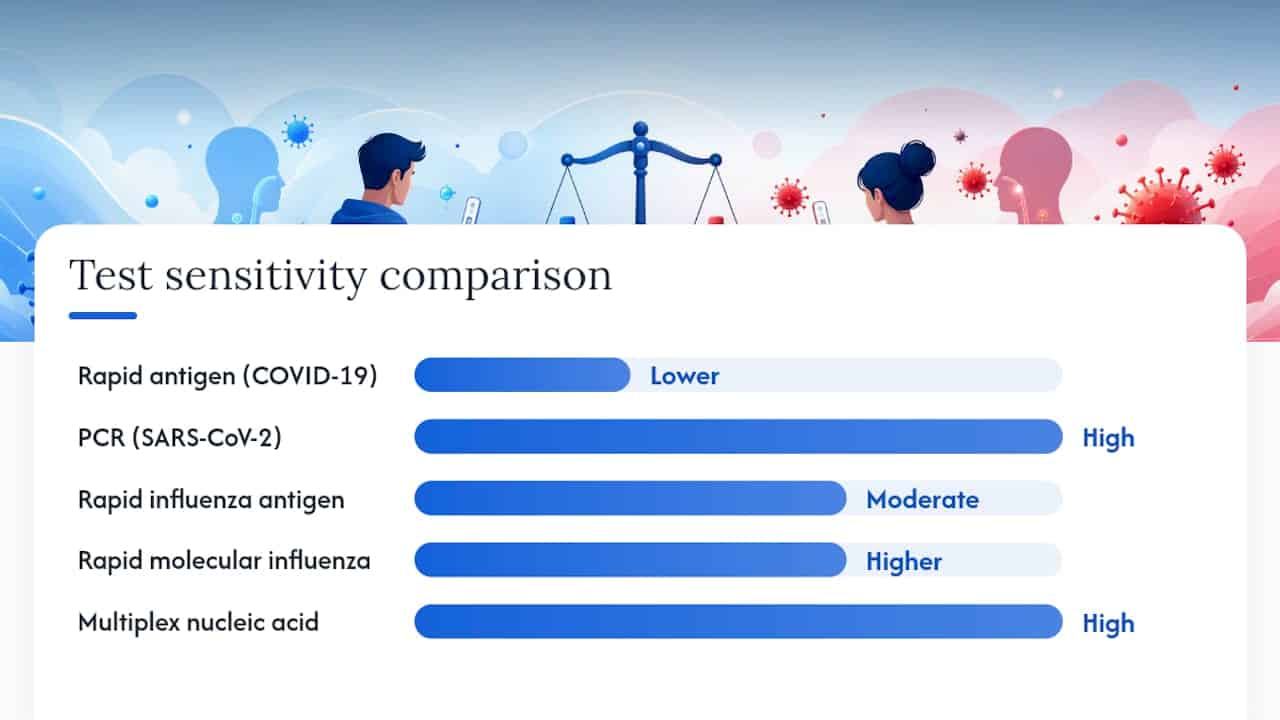 Types of tests available — overview diagram