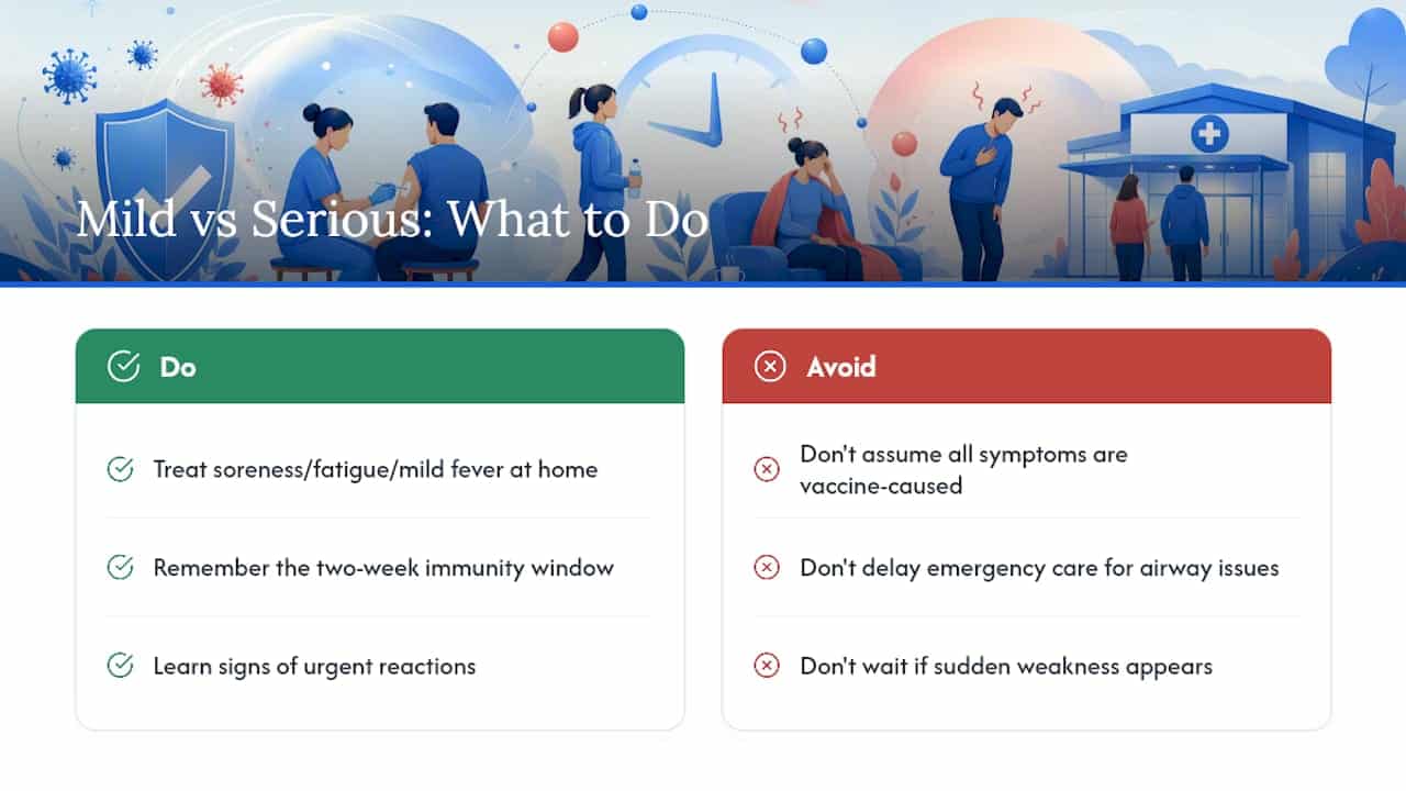 Why the Fear Around Flu Shot Side Effects Outpaces the Actual Risk — overview diagram