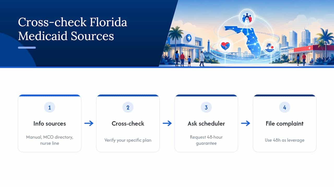 Three Florida Medicaid sources connected for verification