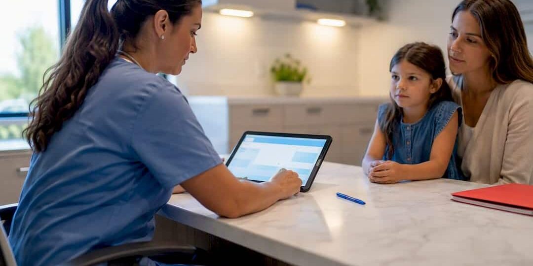 1789120940076_Provider-verifying-a-child-immunization-record Provider verifying a child immunization record