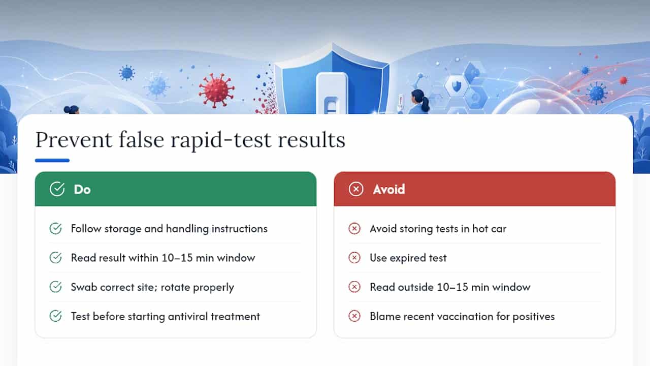 What Else Can Cause a False Positive or False Negative — overview diagram