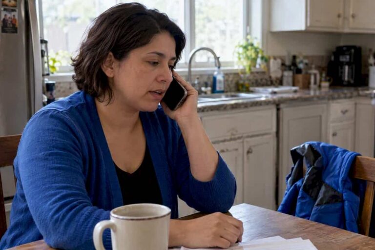 Parent verifying Medicaid urgent care coverage
